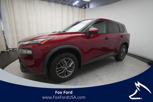 Red 2021 Nissan Rogue S