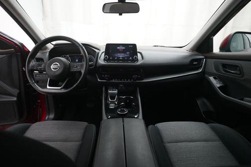 Red 2021 Nissan Rogue S