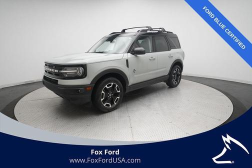 Cactus Green / Gray 2021 Ford Bronco Sport Outer Banks