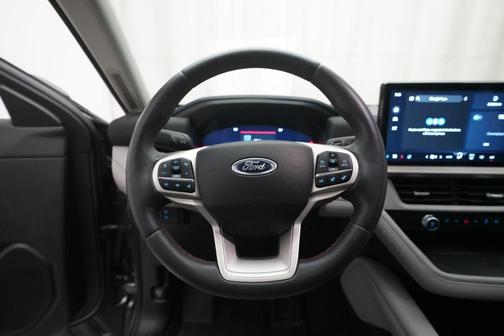 Gray Metallic 2025 Ford Explorer Active