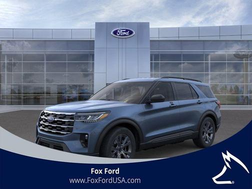 Vapor Blue Metallic 2026 Ford Explorer Active
