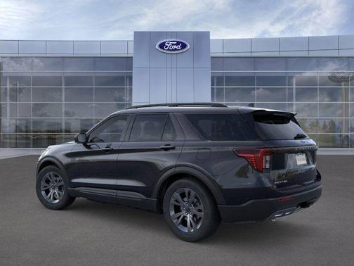 Agate Black Metallic 2026 Ford Explorer Active