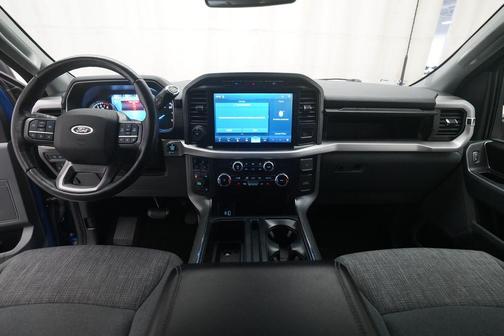 Atlas Blue Metallic 2022 Ford F-150 XLT