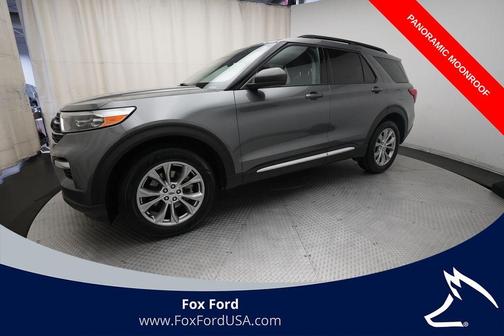 Carbonized Gray Metallic 2023 Ford Explorer XLT