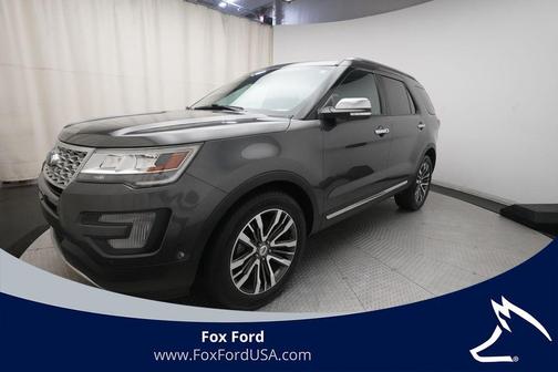 Magnetic Metallic 2017 Ford Explorer Platinum