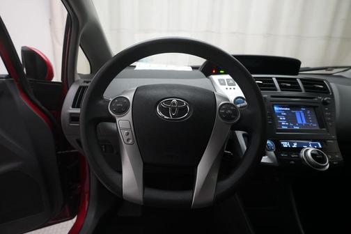 Barcelona Red Metallic 2014 Toyota Prius v Two