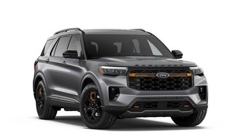 Carbonized Gray Metallic 2026 Ford Explorer Tremor