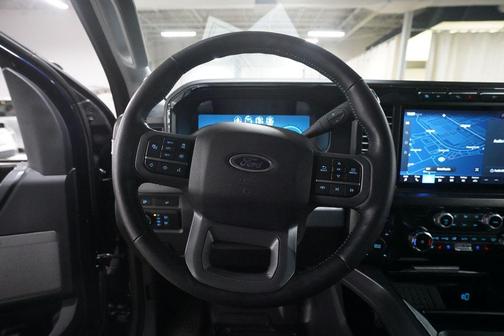 Antimatter Blue Metallic 2024 Ford F-350 Lariat Super Duty