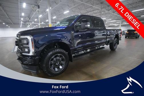 Antimatter Blue Metallic 2024 Ford F-350 Lariat Super Duty