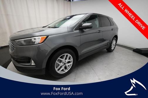 Gray Metallic 2024 Ford Edge SEL