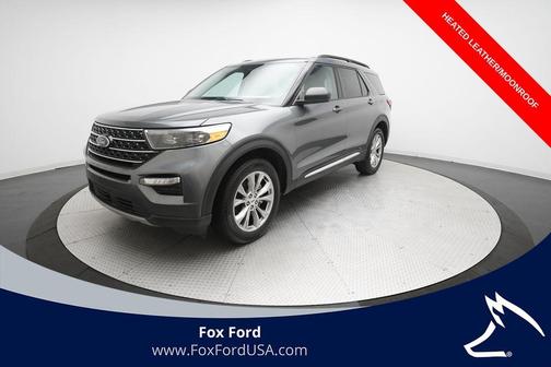 Carbonized Gray Metallic 2024 Ford Explorer XLT