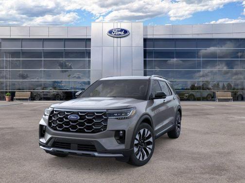 Carbonized Gray Metallic 2026 Ford Explorer Platinum