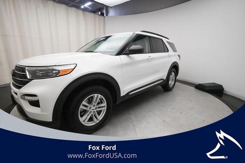 White 2022 Ford Explorer XLT