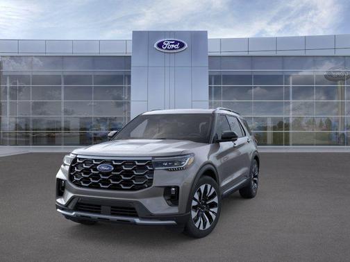 Carbonized Gray Metallic 2026 Ford Explorer Platinum