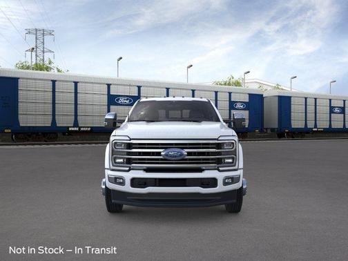 Star White 2026 Ford F-450 Platinum