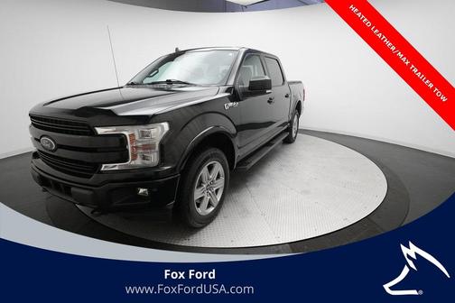 Black 2019 Ford F-150 Lariat Truck