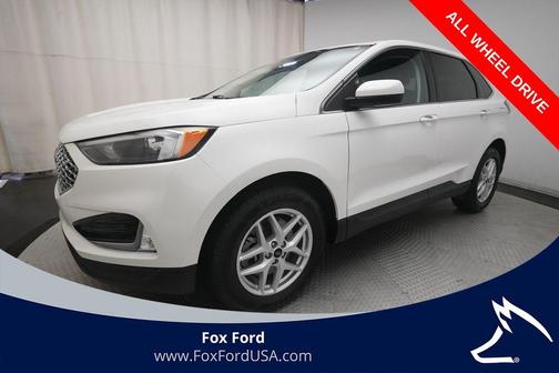 White Metallic 2023 Ford Edge SEL