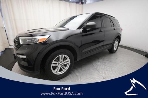 Black 2023 Ford Explorer XLT