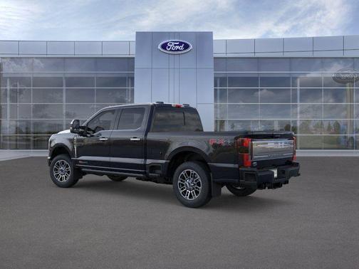 Agate Black Metallic 2025 Ford F-350 Platinum