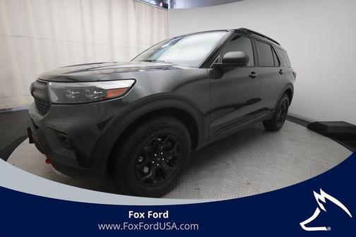 Green 2022 Ford Explorer Timberline