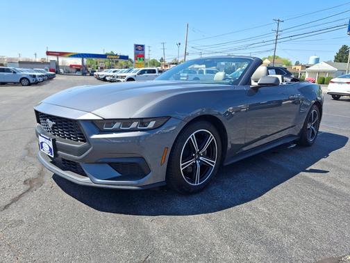 CARBONIZED GRAY METALLIC 2024 Ford Mustang ECOBOOST PREMIUM