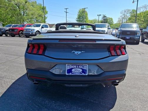 CARBONIZED GRAY METALLIC 2024 Ford Mustang ECOBOOST PREMIUM
