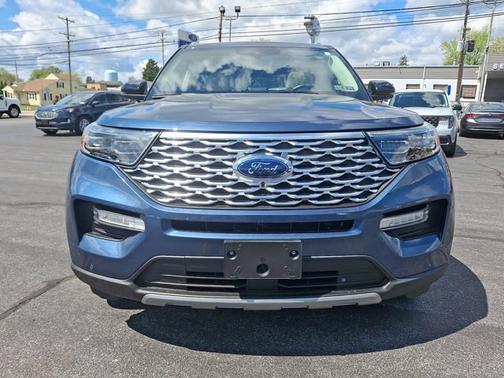 BLUE METALLIC 2020 Ford Explorer PLATINUM