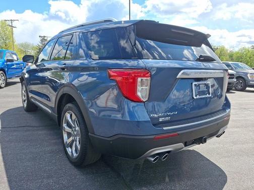 BLUE METALLIC 2020 Ford Explorer PLATINUM