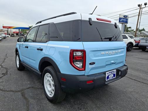ROBIN'S EGG BLUE 2025 Ford Bronco Sport HERITAGE