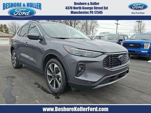 CARBONIZED GRAY METALLIC 2024 Ford Escape PLATINUM