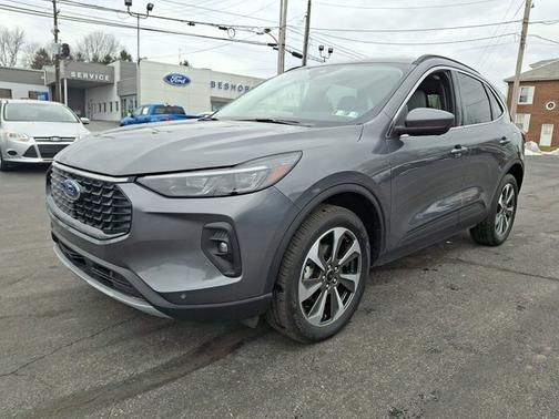 CARBONIZED GRAY METALLIC 2024 Ford Escape PLATINUM