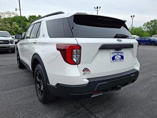 STAR WHITE MET TRI-COAT 2023 Ford Explorer TIMBERLINE