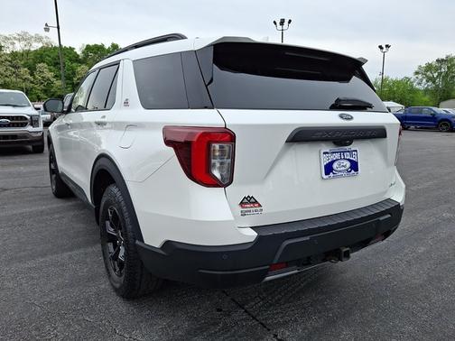 STAR WHITE MET TRI-COAT 2023 Ford Explorer TIMBERLINE