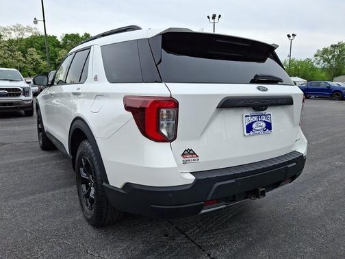 STAR WHITE MET TRI-COAT 2023 Ford Explorer TIMBERLINE