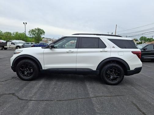STAR WHITE MET TRI-COAT 2023 Ford Explorer TIMBERLINE