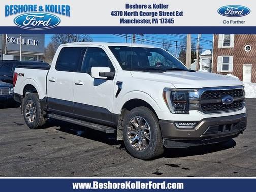 OXFORD WHITE 2023 Ford F-150 KING RANCH