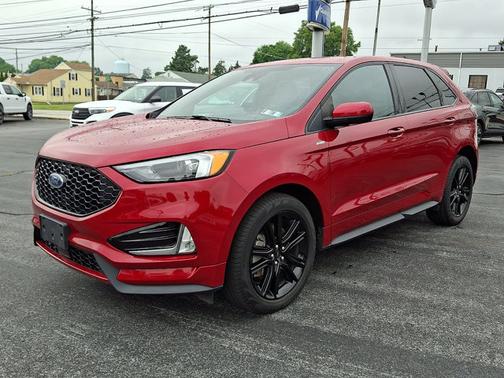 RAPID RED TINTED CC 2021 Ford Edge ST-LINE