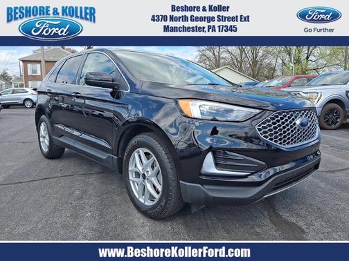 AGATE BLACK METALLIC 2023 Ford Edge SEL
