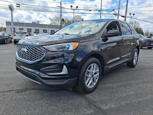 AGATE BLACK METALLIC 2023 Ford Edge SEL