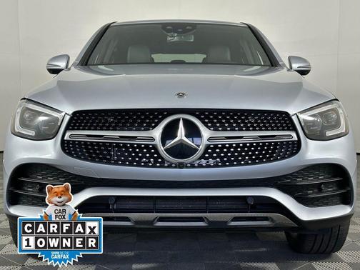Cirrus Silver Metallic 2021 Mercedes-Benz GLC 300 4MATIC Coupe