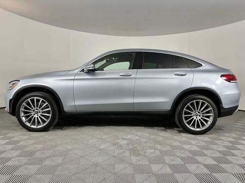 Cirrus Silver Metallic 2021 Mercedes-Benz GLC 300 4MATIC Coupe