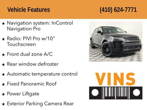 2023 Land Rover Range Rover Evoque R-Dynamic S