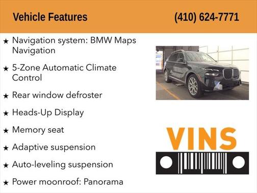 2024 BMW X7 xDrive40i