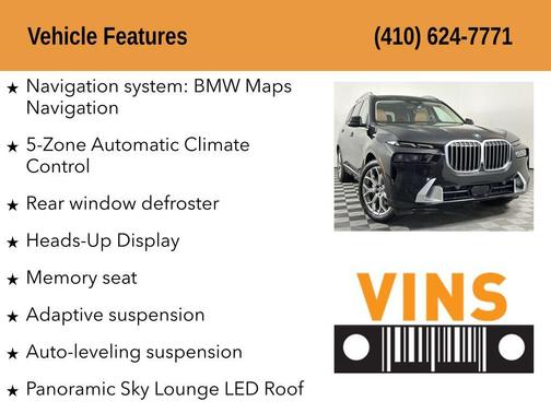2024 BMW X7 xDrive40i