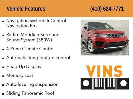 2018 Land Rover Range Rover Sport HSE