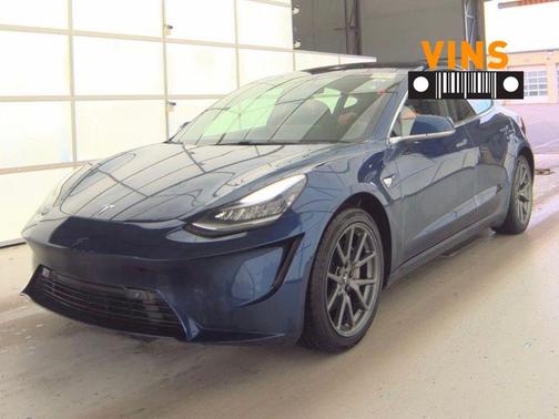 Deep Blue Metallic 2019 Tesla Model 3 Standard Range Plus