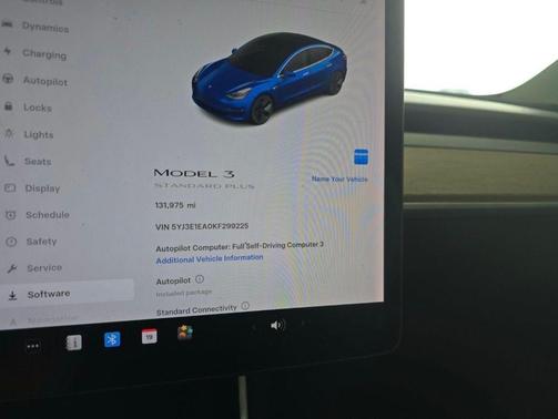 Deep Blue Metallic 2019 Tesla Model 3 Standard Range Plus