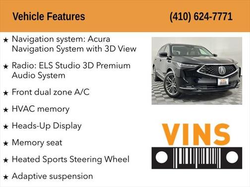 2022 Acura MDX Advance Package