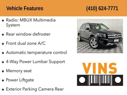 2020 Mercedes-Benz GLB 250 Base