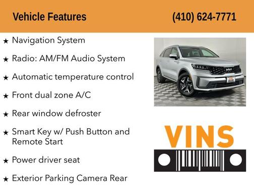 Silky Silver 2022 Kia Sorento Hybrid S